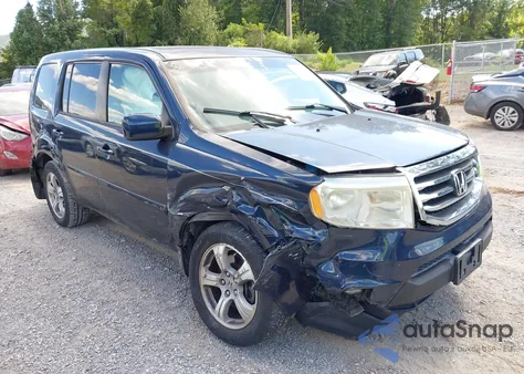 2012 Honda Pilot Ex-L from USA, damaged, VIN 5FNYF4H53CB037350